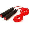 Скакалка Everlast ADJUSTABLE WEIGHTED JUMP ROPE черный, красный 335 см