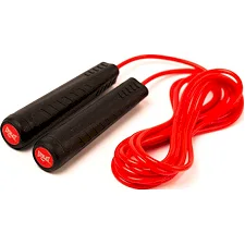 Скакалка Everlast ADJUSTABLE WEIGHTED JUMP ROPE чорний, червоний 335 см