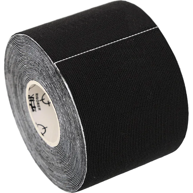 Кинезио тейп для лица и тела Kinesio tape RIGORER Z1608005-2 (Черный)