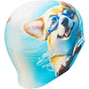 Шапочка для бассейна силиконовая для взрослых MADWAVE Corgi HQ M055441 (Голубой)