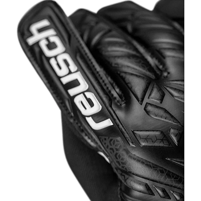 Перчатки вратарские Reusch Attrakt Starter Solid Junior 5572514 7700 г.5, черные