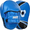 Лапа боксерская изогнутая тренировочная PU HARD TOUCH BO-4251 (Синий-черный)