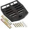 Центральный кофр задний для мотоцикла пластиковый Top Case JUHAO M-938 1шт 39x36x28см (Черный-красный)