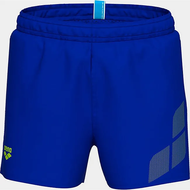 Шорты для плавания Arena BEACH SHORT LOGO R синий (для детей)