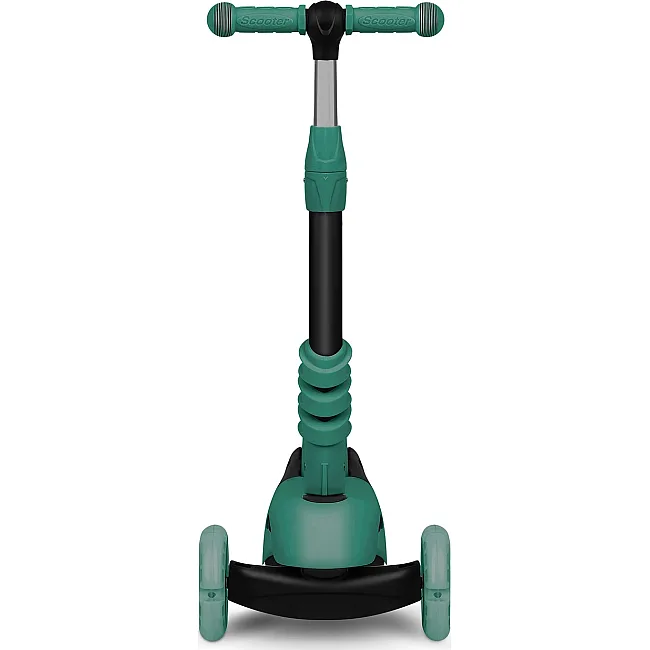 Детский самокат трехколесный Ricokids Todi зеленый