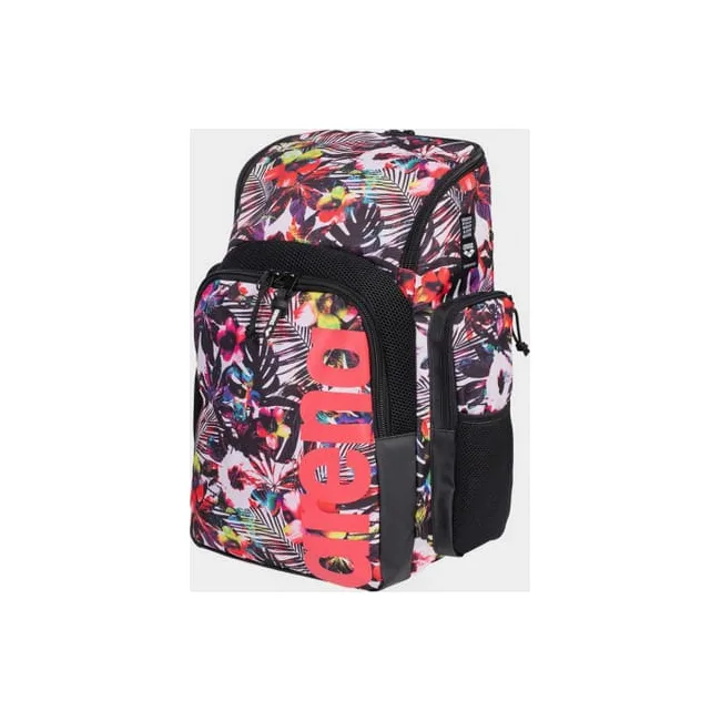 Женский рюкзак Arena SPIKY III BACKPACK 35 ALLOVER 35L черный, красный 30 x 23 x 46 см