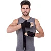 Перчатки для фитнеса и тяжелой атлетики кожаные ZELART

 SB-161086 (Черный)