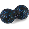 Набір для масажу та йоги PowerPlay PP_4096 (Ролик 33*14 + 2-ва мячі) Blue + резинка 7.5 кг.