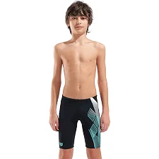 Плавки-шорты для мальчиков Arena SEA WATER SWIM JAMMER черный, бирюзовый