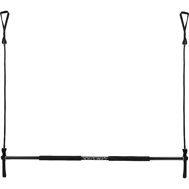 Палка гимнастическая с эспандерами Gym Stick для фитнеса SP-SPORT
 FI-4412 1,3м