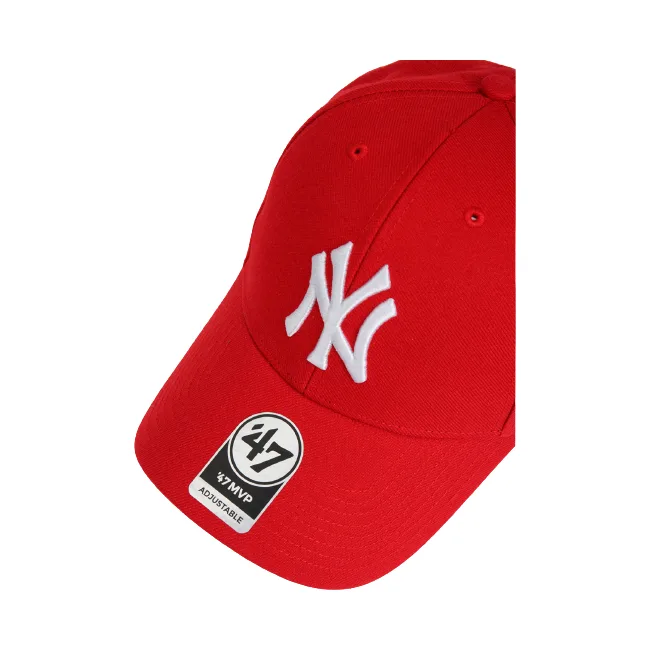 Кепка MVP 47 Brand YANKEES, YANKEES красный, серый OSFA