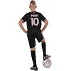 Футбольна форма дитяча із символікою клубу INTER MIAMI MESSI 10 гостьова 2024 SP-SPORT CO-3642 105-160см