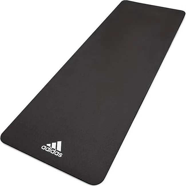 Коврик для йоги Adidas Yoga Mat черный 176 х 61 х 0,8 см