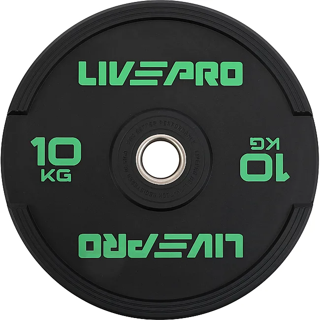 Бамперный диск резиновый

 LiveUp LP8331-10 ø50.5мм 10кг