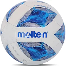 Футбольный мяч MOLTEN F5A2000 №5 Synthetic кожа цвета ассортименте (Белый-синий)