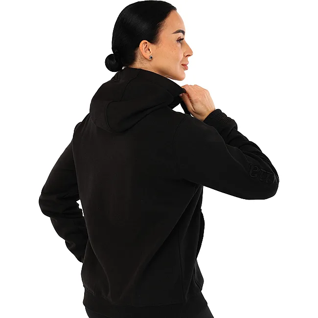 Спортивная кофта
 женская на молнии с капюшоном JOMA

 URBAN STREET 902423-100 (Черный)