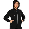 Спортивная кофта
 женская на молнии с капюшоном JOMA

 URBAN STREET 902423-100 (Черный)