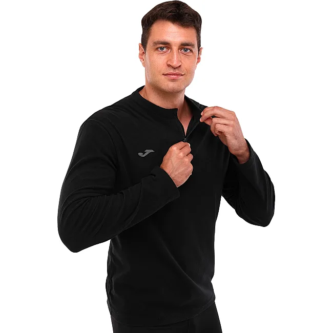 Лонгслив спортивный на молнии флисовый JOMA

 CERVINO II 103793-100
 5XS-XXL (Черный)