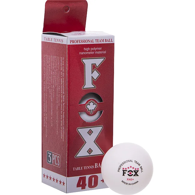 Мячи для настольного тенниса
 FOX 40+ 3star T007 3шт