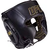 Шлем для бокса в мексиканском стиле кожаный UFC PRO Prem Lace Up UHK-75056