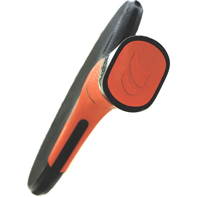 Ракетка для настольного тенниса Cornilleau TACTEO 50 OUTDOOR, черно-оранжевая.