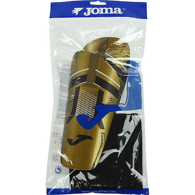 Щитки для футбола
 с держателем щитков в комплекте JOMA

 J-PRO 401490-901 (Золотой)