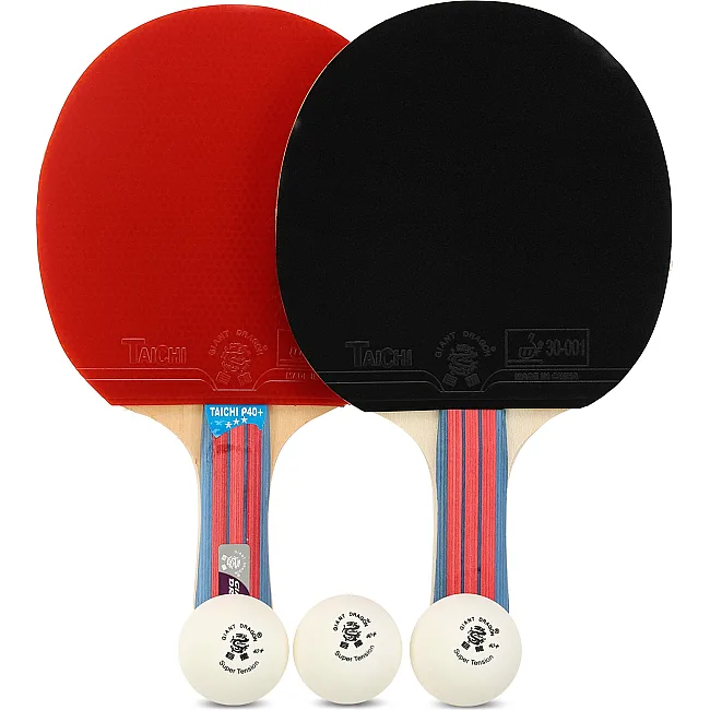 Набор для настольного тенниса GIANT DRAGON TAICHI P40+3star MT-6505 с чехлом