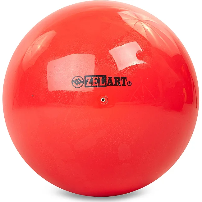 Мяч для художественной гимнастики ZELART RG200 ø20см (Красный)