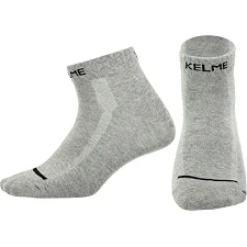 Спортивные носки унисекс короткие KELME FLAT K15Z958-9221 (Серый)