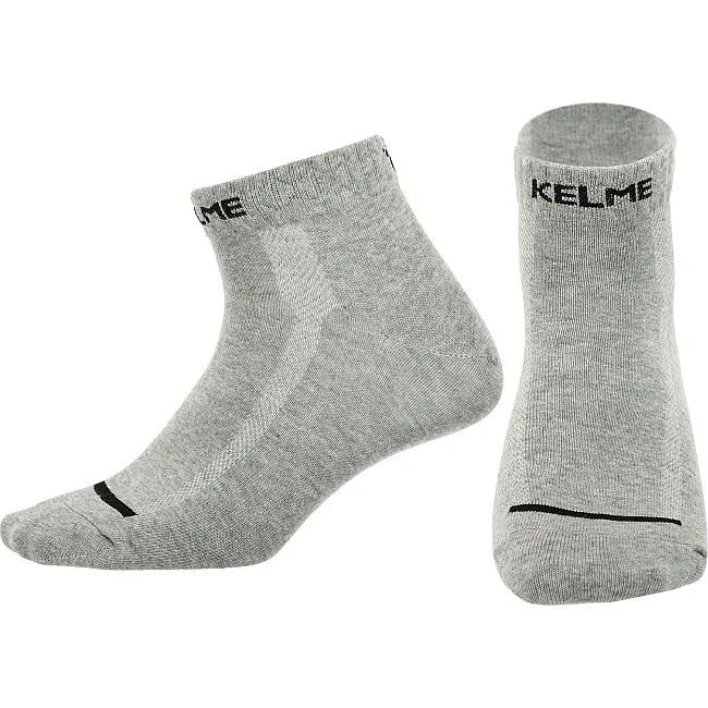 Спортивные носки
 унисекс короткие KELME FLAT K15Z958-9221 (Серый)