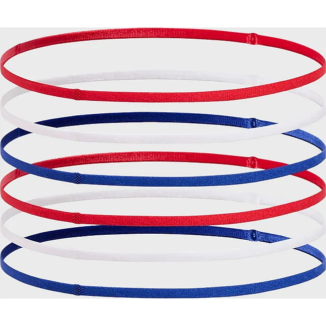 Пов'язка на голову жіноча UNDER ARMOUR W MINI ELASTIC 6PK мультиколор