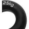 Кистевой эспандер силиконовый POWERPLAY PP-4324 Hand Grip Ring Hard 25 кг. Черный