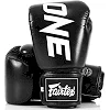 Боксерские перчатки Fairtex BGV1-ONE (натуральная кожа) Black (бинты в комплекте)