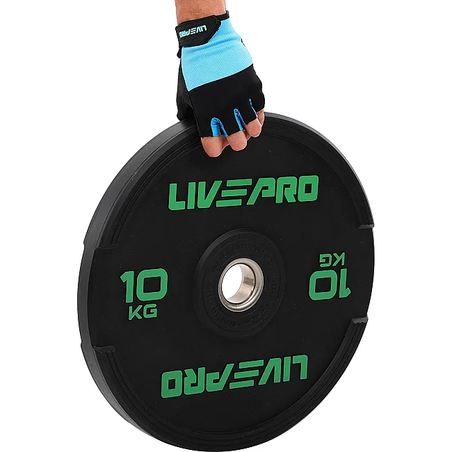 Бамперный диск резиновый

 LiveUp LP8331-10 ø50.5мм 10кг