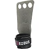 Гимнастические накладки перчатки для турника 3 HOLE CARBON HAND GRIPS EZOUS D-15 2шт (Черный)