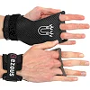Гимнастические накладки перчатки для турника 3 HOLE CARBON HAND GRIPS EZOUS D-15 2шт (Черный)
