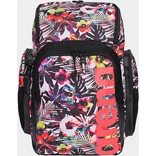 Женский рюкзак Arena SPIKY III BACKPACK 35 ALLOVER 35L черный, красный 30 x 23 x 46 см
