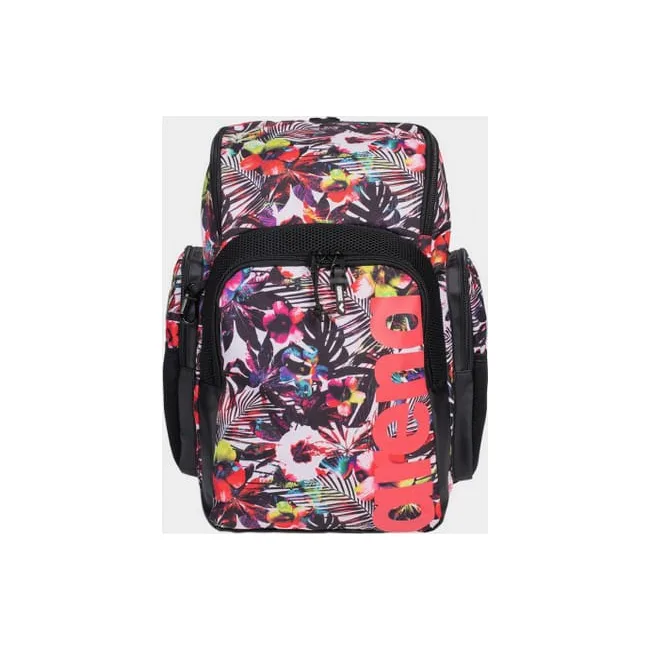 Женский рюкзак Arena SPIKY III BACKPACK 35 ALLOVER 35L черный, красный 30 x 23 x 46 см