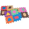 Коврик пазл для детей
 игровой развивающий Веселая геометрия SP-PLANETA
 C-3526 12деталей 13,5x13,5х1см