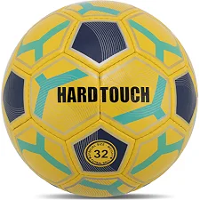 Футзальний м'яч HARD TOUCH FB-5040 №4 PU (Жовтий-блакитний)