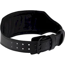 Пояс для тяжелой атлетики кожа VELO VL-8502 спинка-15см (Черный)