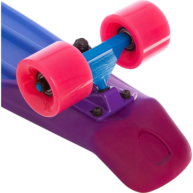 Пенни борд Penny Board круизер пластиковый RUBBER SOFT 22