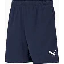 Детские шорты Puma teamRISE Short Jr темно-синий