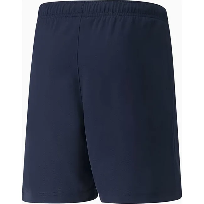 Детские шорты Puma teamRISE Short Jr темно-синий
