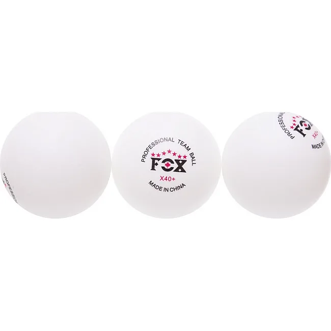 Мячи для настольного тенниса
 FOX 40+ 3star T007 3шт