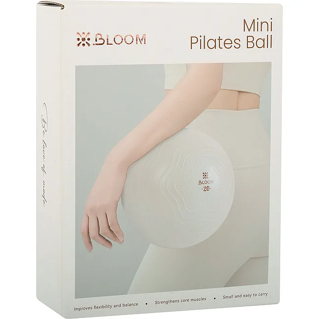 Мяч для пилатеса
 BLOOM MINI
l LB7001-20 20см (Белый)