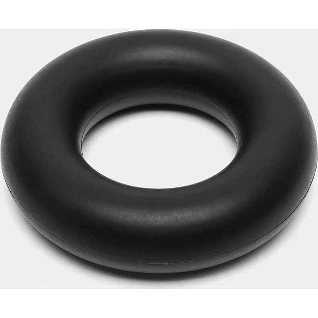 Кистевой эспандер силиконовый POWERPLAY PP-4324 Hand Grip Ring Hard 25 кг. Черный