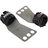 Гимнастические накладки перчатки для турника 3 HOLE CARBON HAND GRIPS EZOUS D-15 2шт (Черный)