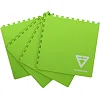 Коврик-пазл мат спортивный для фитнеса и спортинвентаря GYM MAT FI-5115 ZELART
 4детали 62х62х1,2см в наборе (Черный-зеленый)
