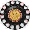 Настольная игра «Пьяная рулетка» алко рулетка SP-SPORT
 GB066-PET 16 стопок